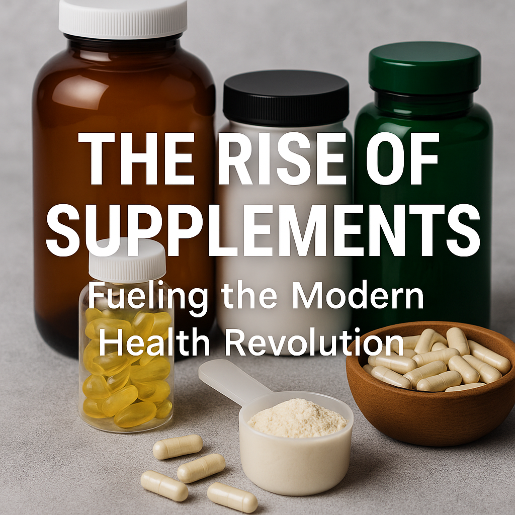 The Rise of Supplements: Fueling the Modern Health Revolution