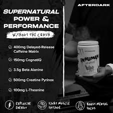 after dark inhuman pre workout