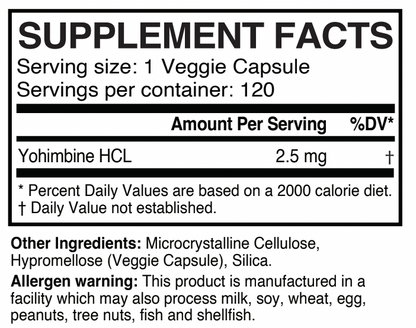 Yohimbine HCL