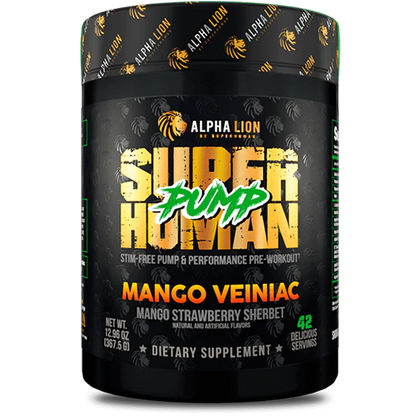 Super Human Pump, Stimulant Free Preworkout