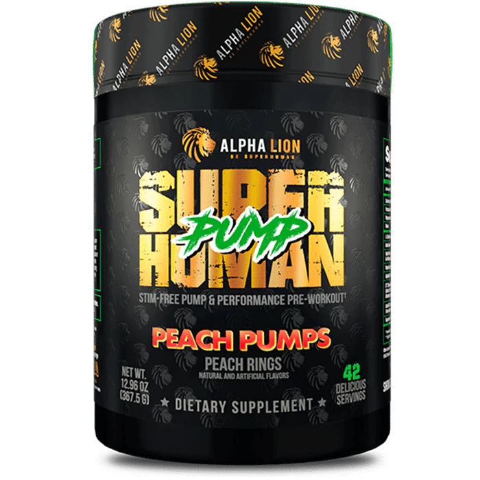 Super Human Pump, Stimulant Free Preworkout