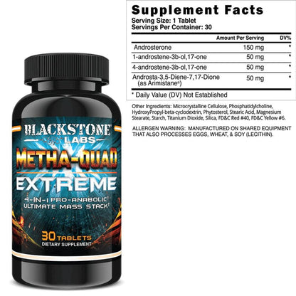 Metha-Quad Extreme 4-in-1 Mass Stack